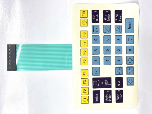LED Backlit Membrane Switch Panel Membrane Panel Switch Versatile 1.25MM Pitch With Errows