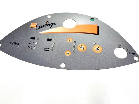 Waterproof LED Membrane Switch Industrial Membrane Switch For Laser Instrument