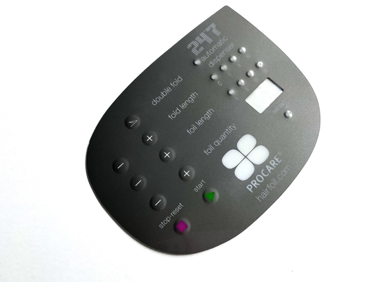 Embedded Embossed Membrane Switch Prototype Arduino Membrane Keypad For Hairdressers