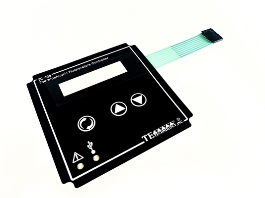 7 Way 0.1mm Pitch Membrane Touch Control Panel Membrane Switch Button Chemicals Resistant