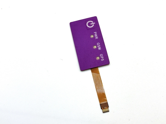 Customizable LED Membrane Switch High Durability 2.54MM Pitch With Led
