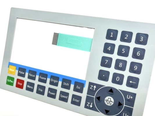 Chemicals Resistant Flexible Membrane Keypad Membrane Touch Panel Foil Inkjet Printing