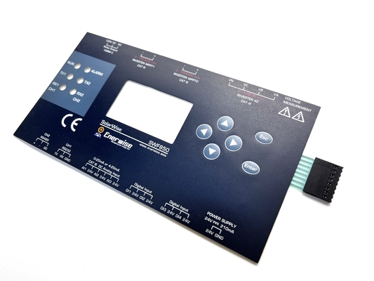 Customized Tactile Membrane Switch Micro 6 Layers With Gold Plated Metal Domes