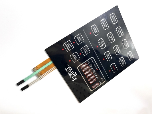 Customized Membrane Switch Button Laser Cutting Standard With Plastic Film Printing