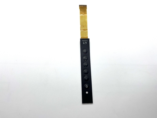 Electronics FPC Membrane Switch Long Lifespan With One Push Button