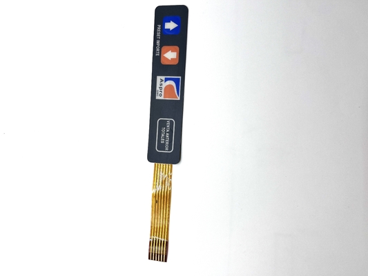 Surface Mounted Custom Membrane Switches Water Resistant Membrane Switch And Panel
