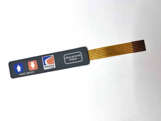 Surface Mounted Custom Membrane Switches Water Resistant Membrane Switch And Panel