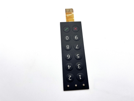 Flexible FPC Membrane Switch 1.0MM Pitch Dust Resistant With Matix Dome Design