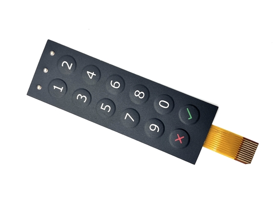 Flexible FPC Membrane Switch 1.0MM Pitch Dust Resistant With Matix Dome Design