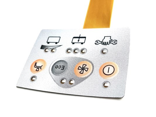 Versatile Membrane Graphic Overlay Dust Proof With LED Sealed Gradient Printing