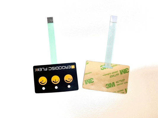 Flexible Membrane Touch Switch Membrane Key Switch UV Stability With Gradient Printing