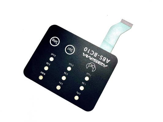 0.3MM Pitch Custom Membrane Keyboard Dome Membrane Switch Power Saving With Silver Paste