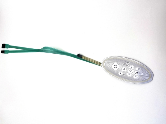 EL Backlight Membrane Keypad Membrane Keypad Custom Highly Effective For Electric Fan