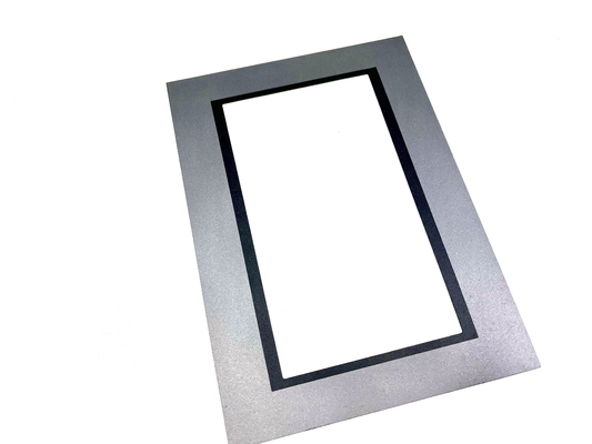 Dustproof Custom Graphic Overlay Chemical Resistant With 3M Adhesive LCD Window