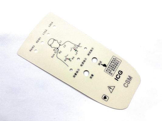 Tactile Waterproof Flexible Membrane Switches Embossed 2.54MM Pitch For Medical Equipment
