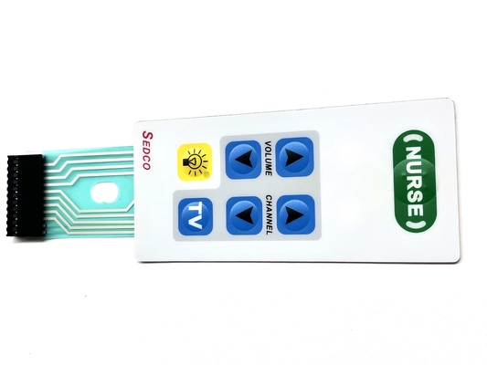 Polycarbonate Medical Membrane Switch Uv Resistant For Internal Use