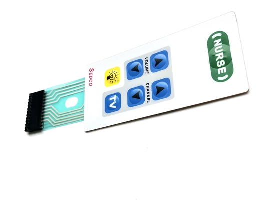 Polycarbonate Medical Membrane Switch Uv Resistant For Internal Use