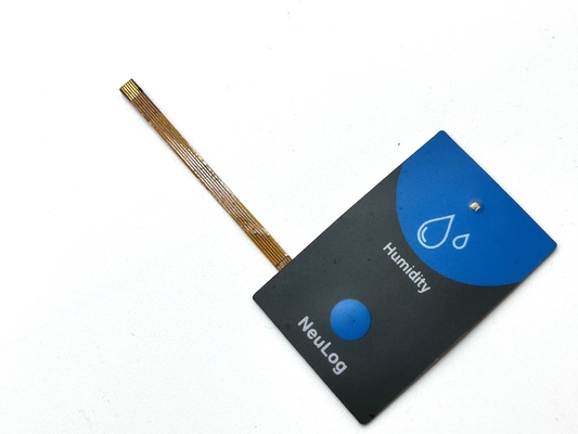 Flexible Medical Membrane Switch 0.5MM Pitch Easy Cleaning For Emergency Remote Controller