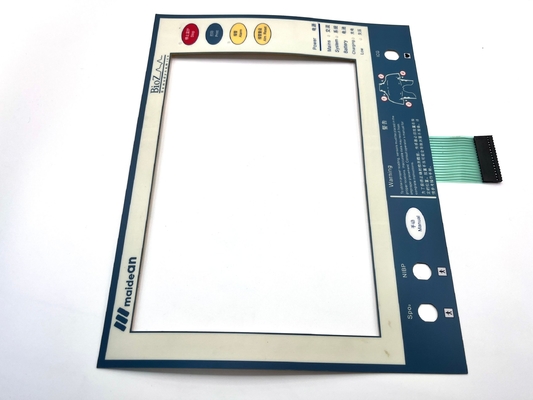 User Friendly Backlit Membrane Switch Panel Space Efficient For Automotive Controls