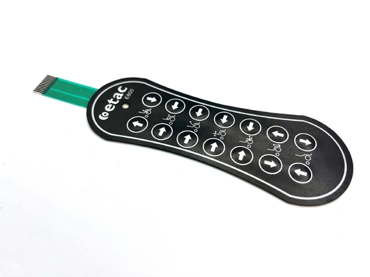 Electrical Push Button Membrane Switch Keypad Membrane Switch Professional With Flexible Cable