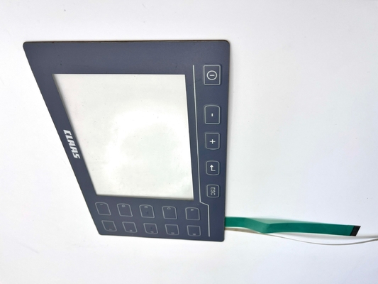 3 Keys LED Medical Membrane Switch Long Lifespan 1.0MM Pitch With Nicomatic Connector