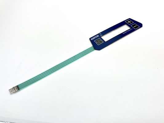 Matte Coating Flat Membrane Switch Standard 8 Layer With Transparent LCD Window