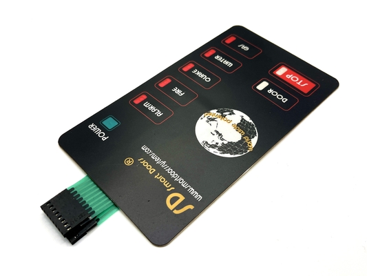 Non Tactile Flat Membrane Switch Dustproof  For Electronic Controller