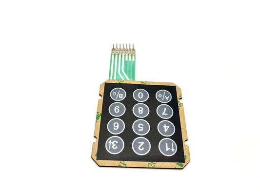 Automatic Printing Matrix Membrane Switch Embeded Flexible Prototype 2.54MM Pitch