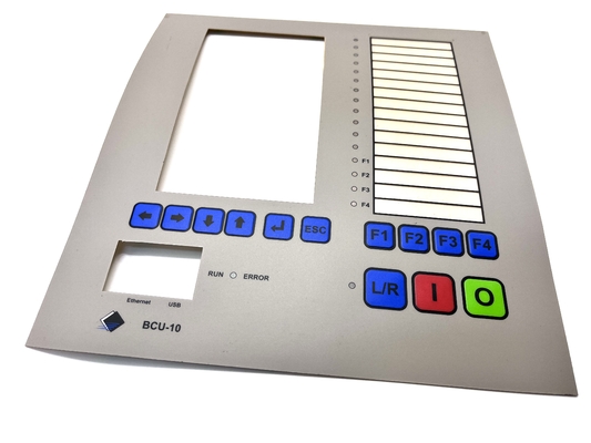 LED Stock Membrane Keypads High Brightness Custom With 3M External Adhesive