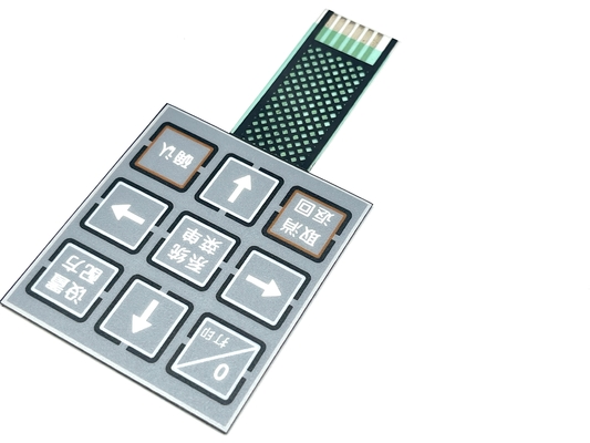 Lightweight Membrane Touch Control Panel Durable Long Lasting 2.54MM Pitch