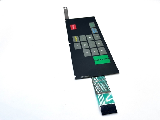 Radio Device Industrial Membrane Switch Custom Keypad Membrane User Friendly