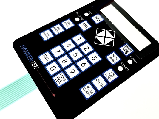 0.5MM Pitch Standard Membrane Switch ESD Shielding Easy To Clean Professional