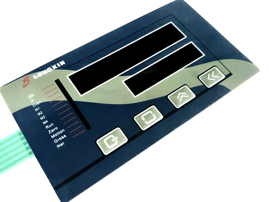 Polycarbonate Standard Membrane Switch Low Profile Lightweight