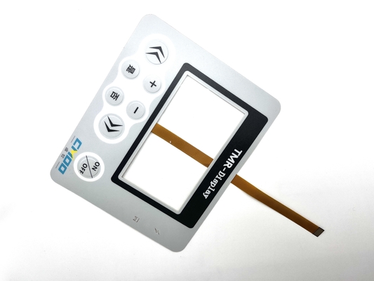 User Friendly Standard Membrane Switch UV Resistant 0.175MM Thickness With Metal Dome