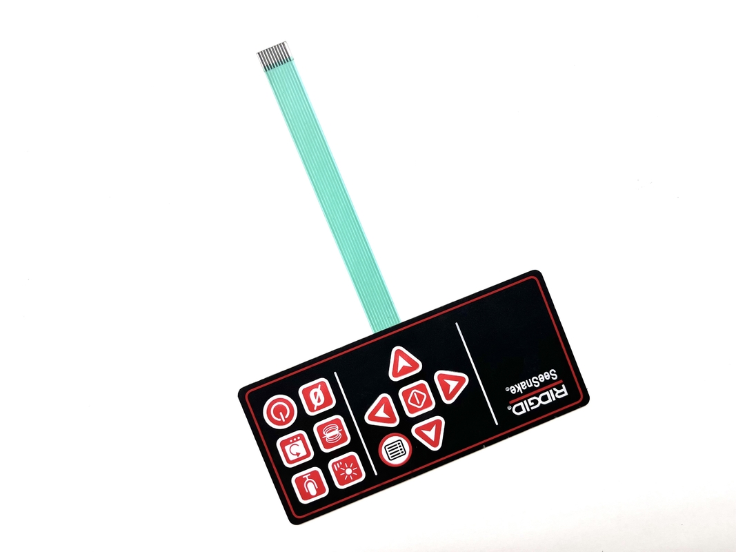 Waterproof Sealed Membrane Switch Membrane Switch Keypad Energy Saving For Ocean Power Battery