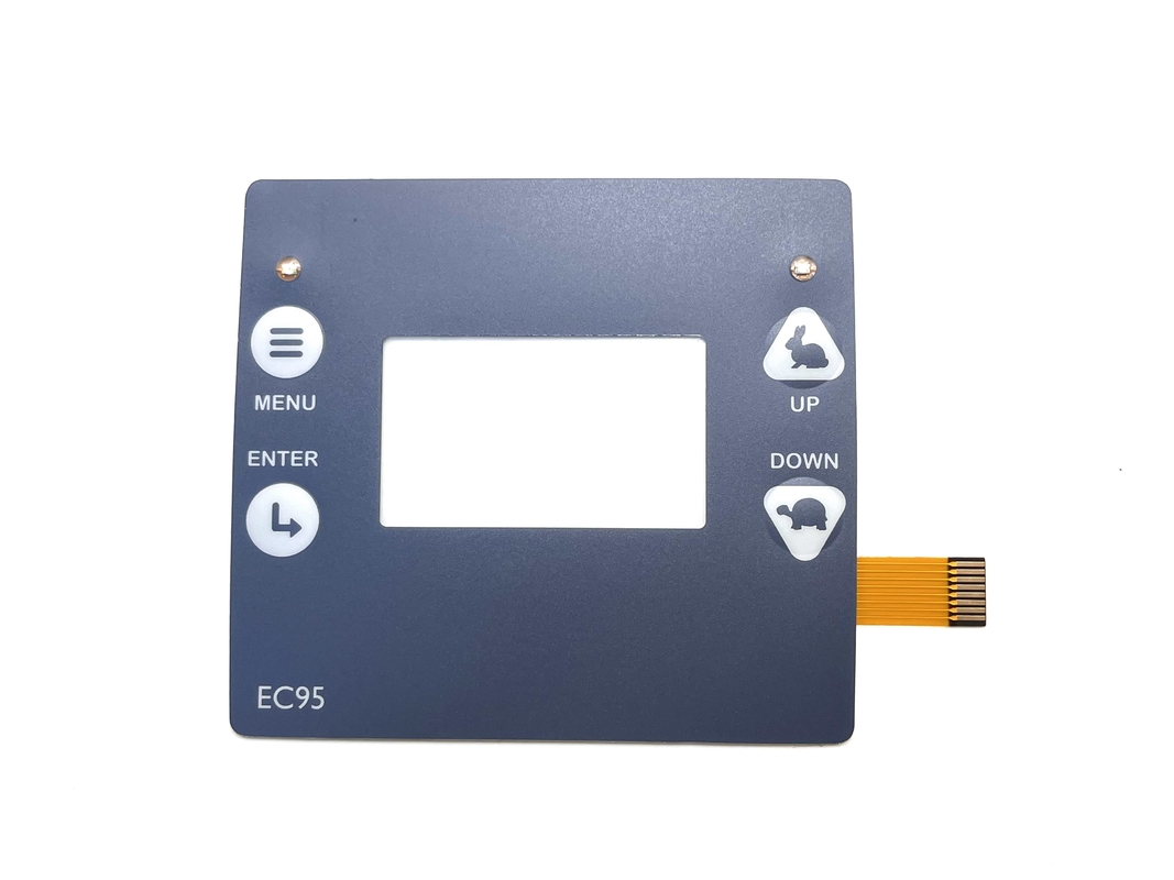 UV Resistant Waterproof Membrane Switch High Flexibility 1.0MM Pitch For Outdoor Controller
