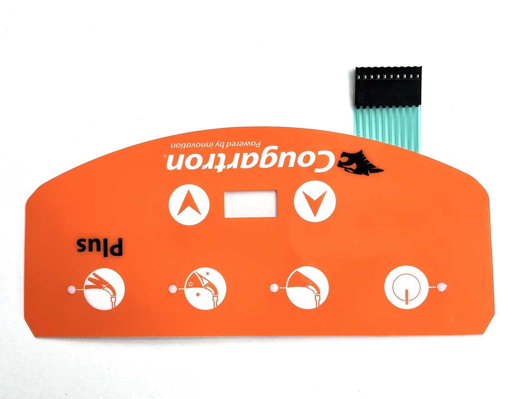 Moisture Resistant Membrane Switch Prototype 2.54MM Pitch Flexible Membrane Panel